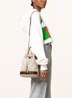GUCCI Beuteltasche OPHIDIA GG SUPREME, Farbe: 9682 BEIGE M.WHI/OATM/VRV (Bild 1)