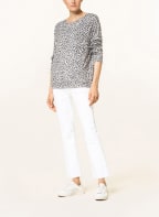 Juvia Pajama shirt, Color: WHITE/ DARK GRAY (Image 1)