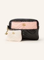 GUCCI Umhängetasche GG MARMONT 2.0 mit Pouch, Farbe: 8317 NERO/PERF.PNK/M.WHIT (Bild 1)