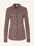 DESOTO Hemdbluse PIA , Farbe: SCHWARZ/ DUNKELORANGE/ BRAUN (Bild 1)