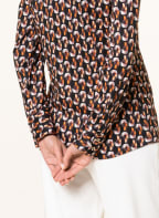 DESOTO Hemdbluse PIA , Farbe: SCHWARZ/ DUNKELORANGE/ BRAUN (Bild 1)