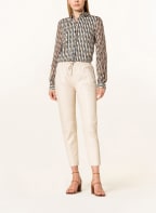 DESOTO Hemdbluse PIA, Farbe: PETROL/ BEIGE/ BRAUN (Bild 1)