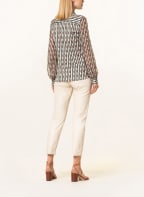 DESOTO Hemdbluse PIA, Farbe: PETROL/ BEIGE/ BRAUN (Bild 1)