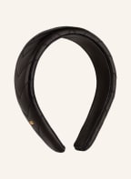 GUCCI Hair band in leather, Color: BLACK (Image 1)