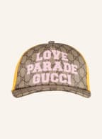 GUCCI Czapka z daszkiem GG SUPREME, Kolor: KHAKI/ CIEMNOŻÓŁTY (Obrazek 1)
