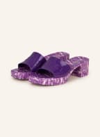 GUCCI Platform Mules, Color: 5235 SHINE PURPLE (Image 1)
