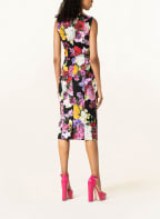 DOLCE & GABBANA Cocktailkleid, Farbe: SCHWARZ/ GELB/ ROT (Bild 1)