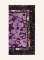 CODELLO Tuch, Farbe: OLIV/ HELLLILA/ DUNKELLILA (Bild 1)