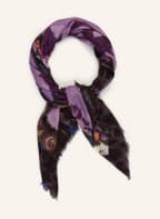 CODELLO Tuch, Farbe: OLIV/ HELLLILA/ DUNKELLILA (Bild 1)