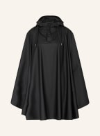 RAINS Oversized rain poncho, Color: BLACK (Image 1)