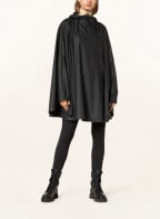 RAINS Oversized rain poncho, Color: BLACK (Image 1)