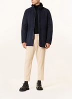 PAUL & SHARK Leather coat, Color: DARK BLUE (Image 1)