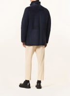 PAUL & SHARK Leather coat, Color: DARK BLUE (Image 1)
