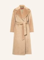 MaxMara STUDIO Teddyfell-Mantel FEBE mit Alpaka , Farbe: CAMEL (Bild 1)
