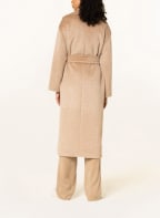 MaxMara STUDIO Teddyfell-Mantel FEBE mit Alpaka , Farbe: CAMEL (Bild 1)