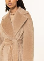 MaxMara STUDIO Teddyfell-Mantel FEBE mit Alpaka , Farbe: CAMEL (Bild 1)