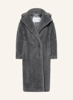 Max Mara Teddyfell-Mantel TEDDY1 mit Alpaka , Farbe: DUNKELGRAU (Bild 1)