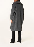 Max Mara Teddyfell-Mantel TEDDY1 mit Alpaka , Farbe: DUNKELGRAU (Bild 1)