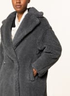 Max Mara Teddyfell-Mantel TEDDY1 mit Alpaka , Farbe: DUNKELGRAU (Bild 1)