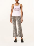 GANNI Tanktop, Farbe: ROSÉ/ CAMEL (Bild 1)