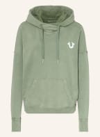 TRUE RELIGION Oversized-Hoodie, Farbe: OLIV (Bild 1)