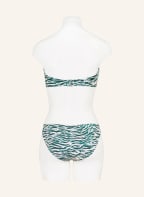 SEAFOLLY Bandeau bikini top WILD AT HEART , Color: GREEN/ MINT/ NUDE (Image 1)