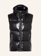 BALMAIN Down vest, Color: BLACK (Image 1)