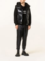 BALMAIN Down vest, Color: BLACK (Image 1)
