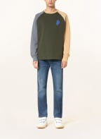 JW ANDERSON Sweatshirt, Farbe: DUNKELGRÜN/ BEIGE/ BLAUGRAU (Bild 1)