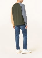 JW ANDERSON Sweatshirt, Farbe: DUNKELGRÜN/ BEIGE/ BLAUGRAU (Bild 1)