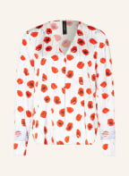 MARC CAIN Shirt blouse, Color: WHITE/ RED/ LIGHT BLUE (Image 1)