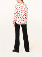 MARC CAIN Shirt blouse, Color: WHITE/ RED/ LIGHT BLUE (Image 1)