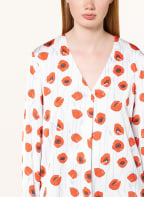 MARC CAIN Shirt blouse, Color: WHITE/ RED/ LIGHT BLUE (Image 1)