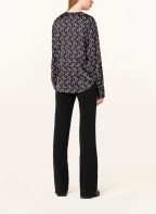 MARC CAIN Shirt blouse , Color: BLACK/ BLUE/ ORANGE (Image 1)
