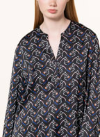 MARC CAIN Shirt blouse , Color: BLACK/ BLUE/ ORANGE (Image 1)