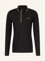 BOSS Piqué polo shirt PLEESY 4 Slim Fit, Color: BLACK (Image 1)