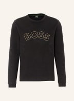 BOSS Sweatshirt SALBO mit Stickereien , Farbe: SCHWARZ (Bild 1)