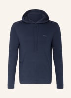 BOSS Hoodie SOODY CURVED, Color: DARK BLUE (Image 1)