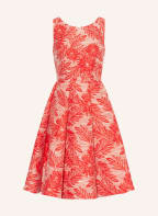SWING Kleid mit Glitzergarn, Farbe: ECRU/ ROT/ GOLD (Bild 1)