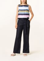 HOBBS Marlenehose JACQUI aus Leinen, Farbe: DUNKELBLAU (Bild 1)