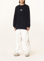 BALENCIAGA Oversized-Pullover, Farbe: DUNKELBLAU (Bild 1)