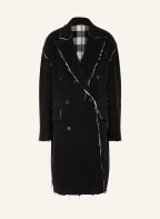 BALENCIAGA Oversized-Wollmantel, Farbe: SCHWARZ (Bild 1)
