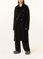 BALENCIAGA Oversized-Wollmantel, Farbe: SCHWARZ (Bild 1)