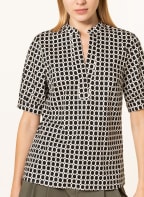 MORE & MORE Blusenshirt, Farbe: SCHWARZ/ WEISS/ BEIGE (Bild 1)
