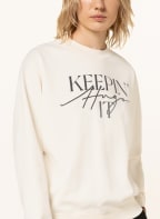 HUGO Sweatshirt DEMOROLA, Farbe: CREME (Bild 1)