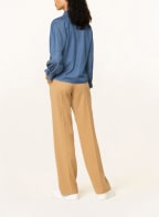 HUGO Shirt blouse ERINNY in denim look, Color: DARK BLUE (Image 1)