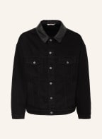 VALENTINO Denim jacket VLOGO, Color: BLACK (Image 1)