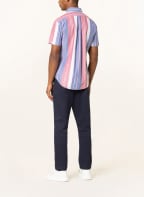 POLO RALPH LAUREN Short sleeve shirt Custom Fit, Color: LIGHT BLUE/ RED (Image 1)