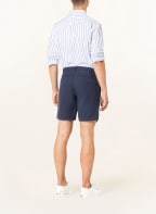 POLO RALPH LAUREN Chino shorts straight fit with linen, Color: DARK BLUE (Image 1)