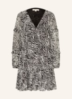 MICHAEL KORS Kleid mit Rüschen, Farbe: SCHWARZ/ WEISS (Bild 1)